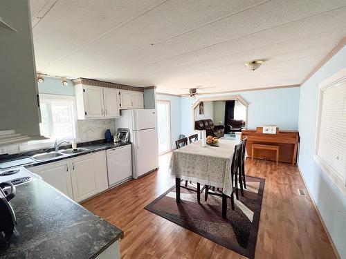 5210 56B Street, Lloydminster, AB - Indoor Photo Showing Kitchen With Double Sink