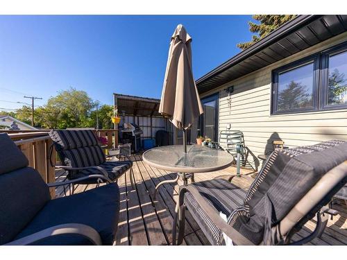 87 3 Street, Lashburn, SK - Outdoor With Deck Patio Veranda With Exterior