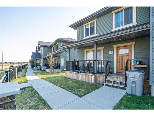 27-3390 72 Avenue, Lloydminster, AB - Outdoor With Deck Patio Veranda