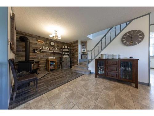 490037 Rr 20, Rural Vermilion River, County Of, AB - Indoor With Fireplace