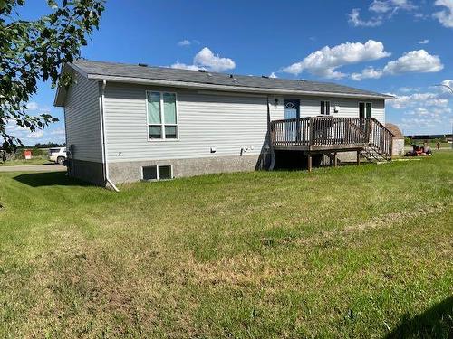 5006 46 Street, Irma, AB - Outdoor With Deck Patio Veranda