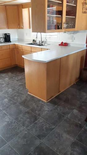 4819 3 Avenue, Chauvin, AB - Indoor Photo Showing Kitchen