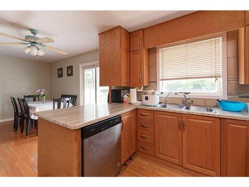 405 Main Street, Maidstone, SK - Indoor Photo Showing Kitchen With Double Sink