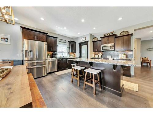 2023 56 Avenue, Lloydminster, AB - Indoor Photo Showing Kitchen With Upgraded Kitchen