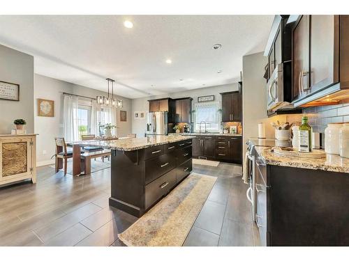 2023 56 Avenue, Lloydminster, AB - Indoor Photo Showing Kitchen With Upgraded Kitchen