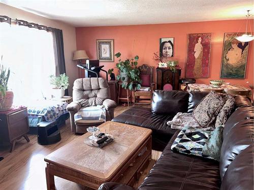 4739 53 Street, Innisfree, AB - Indoor Photo Showing Living Room