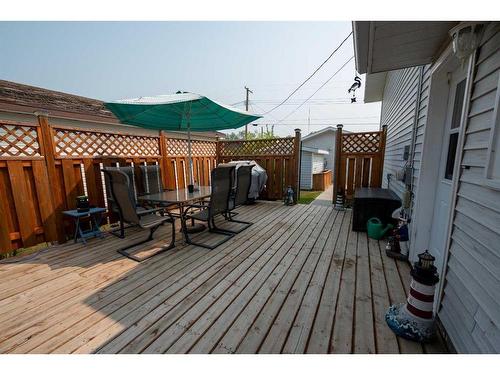 5011 49 Street, Consort, AB - Outdoor With Deck Patio Veranda With Exterior