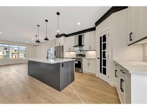 2009 61 Avenue, Lloydminster, AB - Indoor Photo Showing Kitchen With Upgraded Kitchen