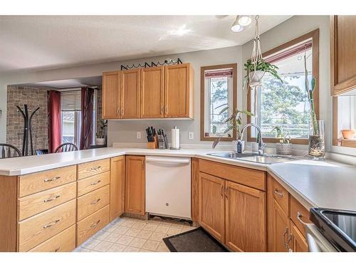 109 1 Street, Lashburn, SK - Indoor Photo Showing Kitchen With Double Sink