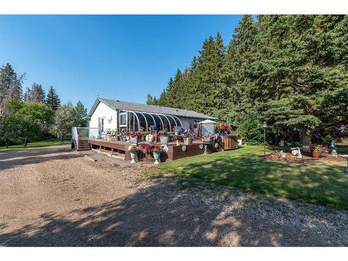 493084 Range Road 25, Rural Vermilion River, County Of, AB - Outdoor With Deck Patio Veranda