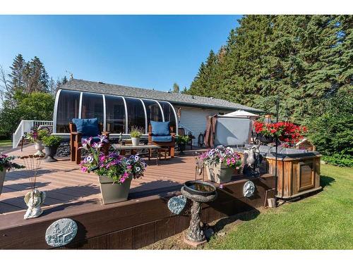 493084 Range Road 25, Rural Vermilion River, County Of, AB - Outdoor With Deck Patio Veranda