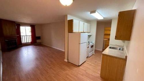 202-3002 56 Avenue, Lloydminster, AB - Indoor Photo Showing Kitchen With Fireplace