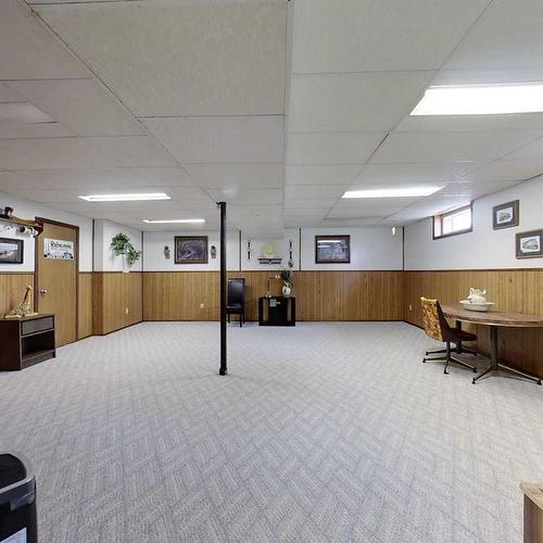 49425 Hwy 870, Innisfree, AB - Indoor Photo Showing Basement