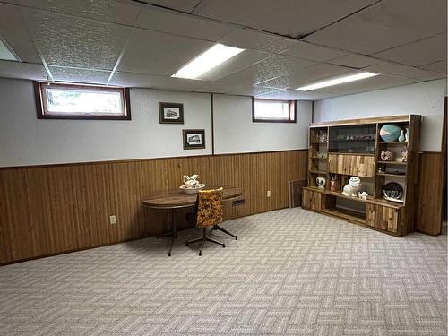 49425 Hwy 870, Innisfree, AB - Indoor Photo Showing Basement