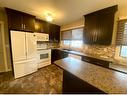 5423 48 Street, Provost, AB  - Indoor Photo Showing Kitchen With Double Sink 