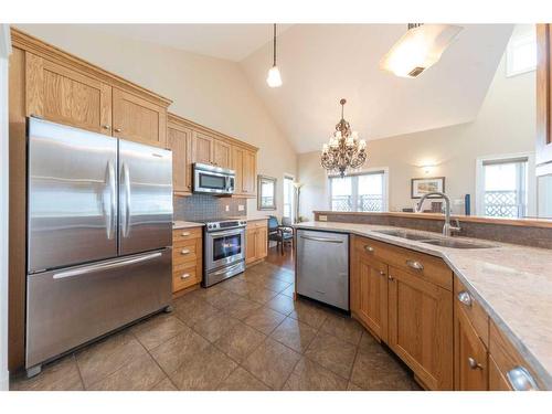 Ne-24-51-01-W4, Rural Vermilion River, County Of, AB - Indoor Photo Showing Kitchen With Double Sink