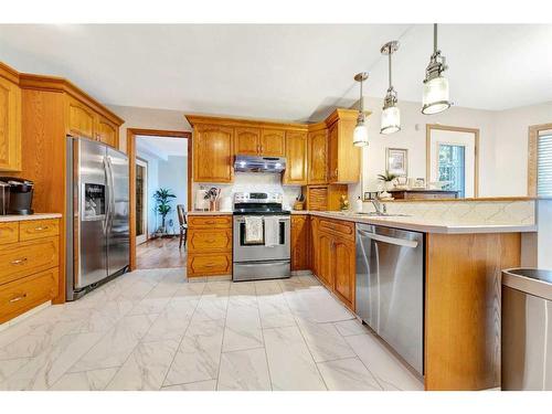 2718 58 Avenue, Lloydminster, AB - Indoor Photo Showing Kitchen With Stainless Steel Kitchen