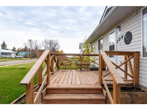 104 3 Street West, Marsden, SK - Outdoor With Deck Patio Veranda With Exterior