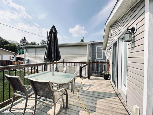 114 1St Street West, Lashburn, SK - Outdoor With Deck Patio Veranda With Exterior