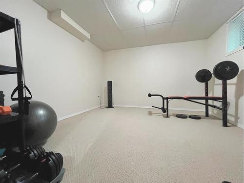 338 15 Street, Wainwright, AB - Indoor Photo Showing Gym Room