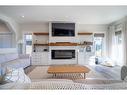 1703 59B Avenue, Lloydminster, AB  - Indoor Photo Showing Living Room With Fireplace 