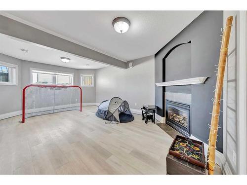 5220 19 Street, Lloydminster, AB - Indoor With Fireplace