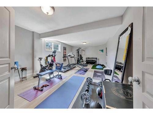 5220 19 Street, Lloydminster, AB - Indoor Photo Showing Gym Room