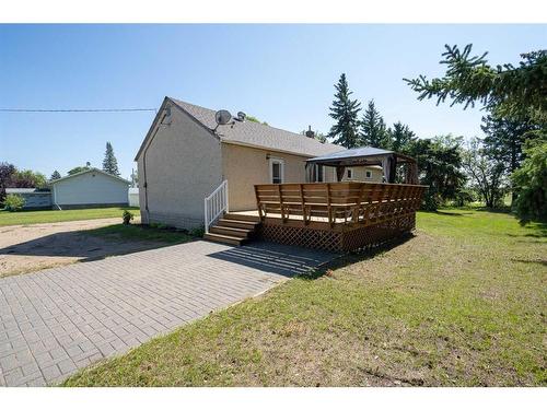 18 3Rd Street, Marwayne, AB - Outdoor With Deck Patio Veranda