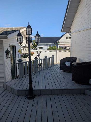 5105 Norfolk Avenue, Coronation, AB - Outdoor With Deck Patio Veranda With Exterior