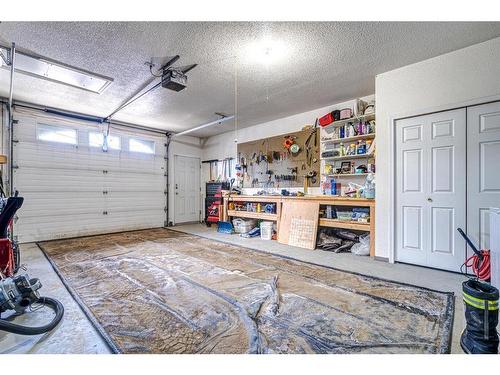 4845 50 Avenue, Kitscoty, AB - Indoor Photo Showing Garage