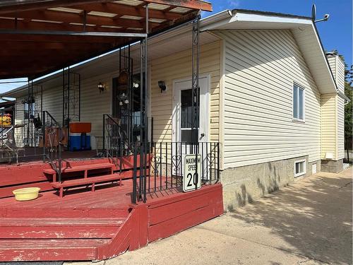 4815 43 Street, Vermilion, AB - Outdoor With Deck Patio Veranda With Exterior