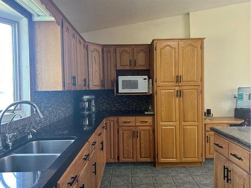 64028 Twp 550, Rural Two Hills No. 21, County Of, AB - Indoor Photo Showing Kitchen With Double Sink