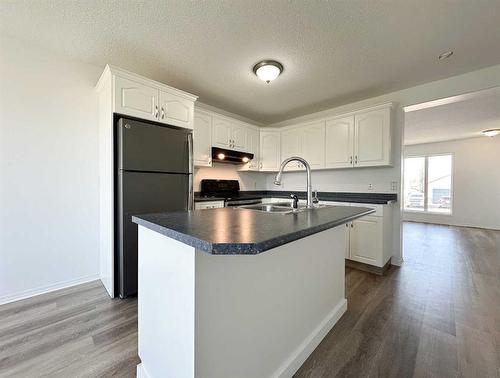 1121 21 Street, Wainwright, AB - Indoor Photo Showing Kitchen With Double Sink