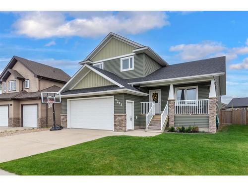 7213 29 Street, Lloydminster, AB - Outdoor With Deck Patio Veranda With Facade