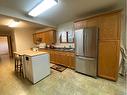 5206 2 Avenue North, Chauvin, AB  - Indoor Photo Showing Kitchen With Double Sink 