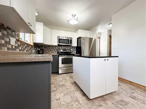 5116 49 Street, Provost, AB - Indoor Photo Showing Kitchen With Stainless Steel Kitchen