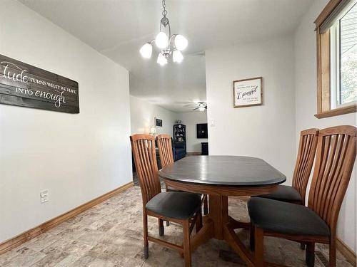 5116 49 Street, Provost, AB - Indoor Photo Showing Dining Room