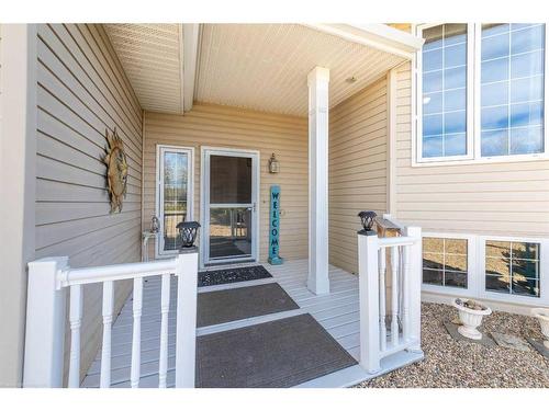 73 White Tail Avenue, Rural Vermilion River, County Of, AB - Outdoor With Deck Patio Veranda With Exterior