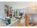 6604 34 Street, Lloydminster, AB  - Indoor Photo Showing Living Room With Fireplace 