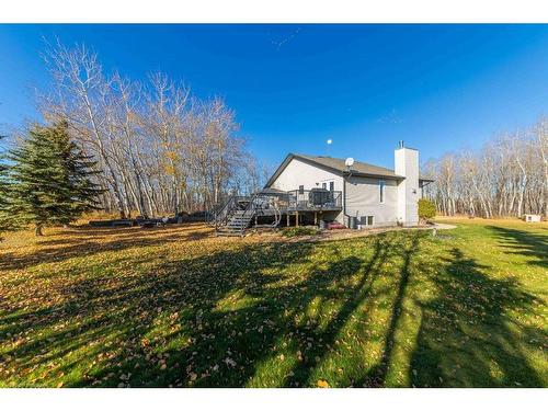 35 Harrier Lane, Rural Vermilion River, County Of, AB - Outdoor With Deck Patio Veranda