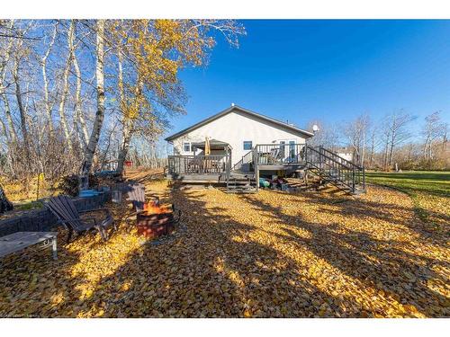 35 Harrier Lane, Rural Vermilion River, County Of, AB - Outdoor With Deck Patio Veranda