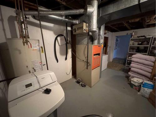 5106 4 Avenue, Chauvin, AB - Indoor Photo Showing Basement