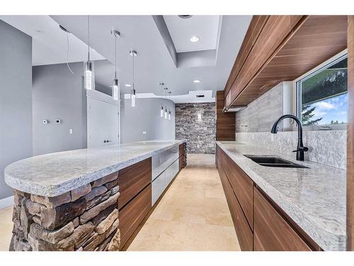 Rr23, Rural Vermilion River, County Of, AB - Indoor Photo Showing Kitchen With Double Sink With Upgraded Kitchen