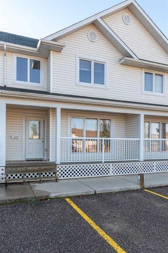 107-4727 20 Street, Lloydminster, SK - Outdoor With Deck Patio Veranda With Facade