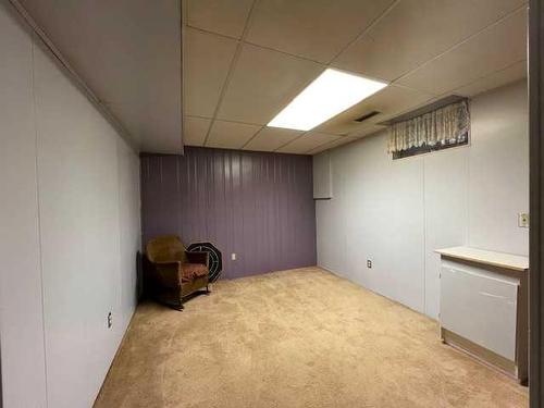 5132 51 Avenue, Irma, AB - Indoor Photo Showing Basement