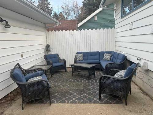 5132 51 Avenue, Irma, AB - Outdoor With Deck Patio Veranda With Exterior