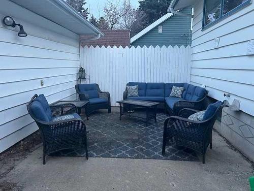 5132 51 Avenue, Irma, AB - Outdoor With Deck Patio Veranda With Exterior