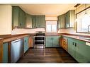 4604 49 Avenue, Czar, AB  - Indoor Photo Showing Kitchen With Double Sink 