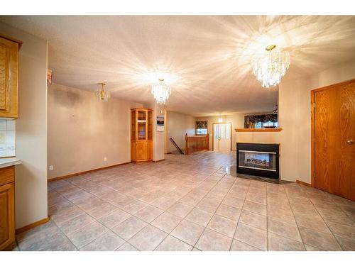 4020 53 Avenue, Provost, AB - Indoor With Fireplace