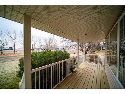 4020 53 Avenue, Provost, AB - Outdoor With Deck Patio Veranda With Exterior